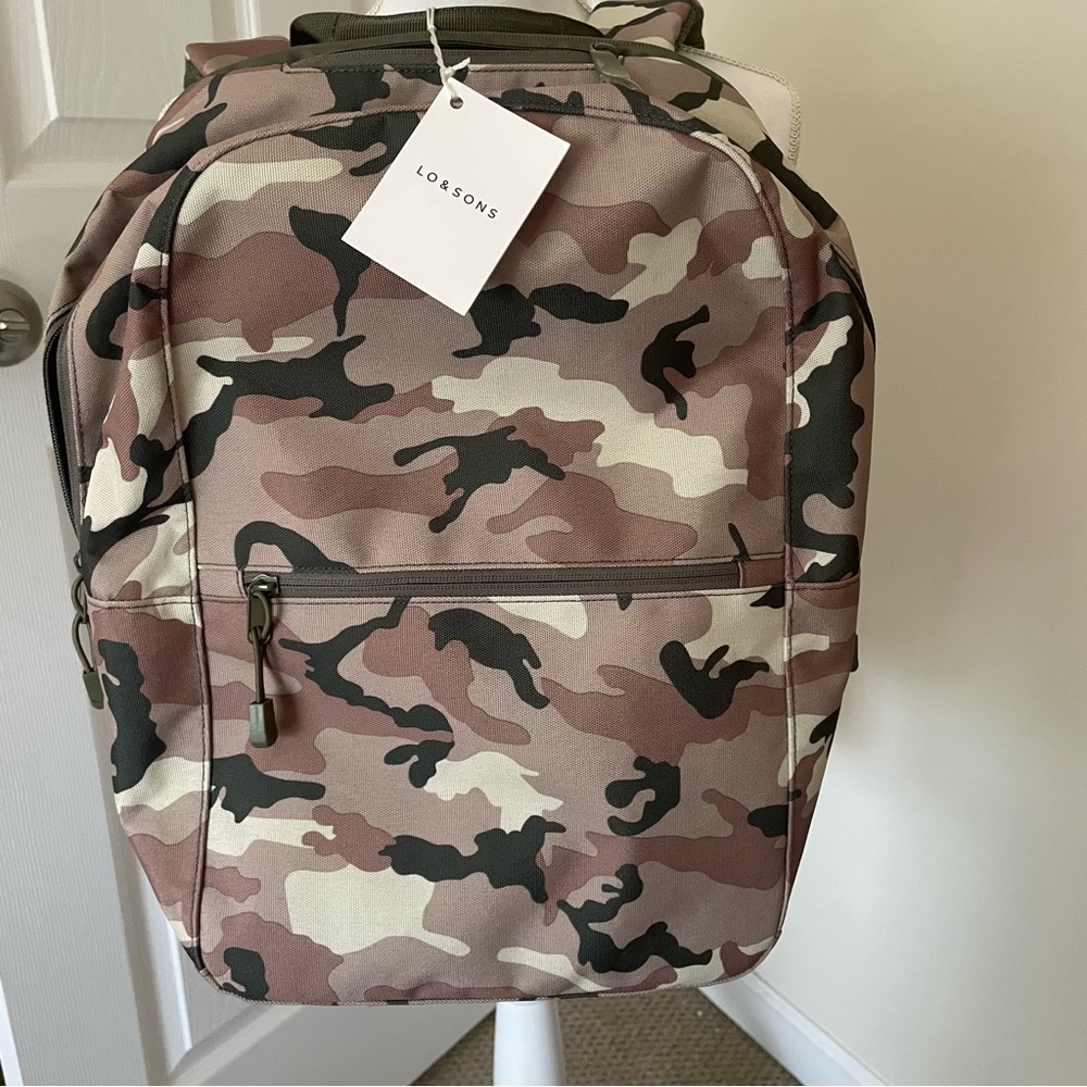 Lo and Sons Camo Backpack